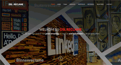 Desktop Screenshot of dsl-reclame.nl